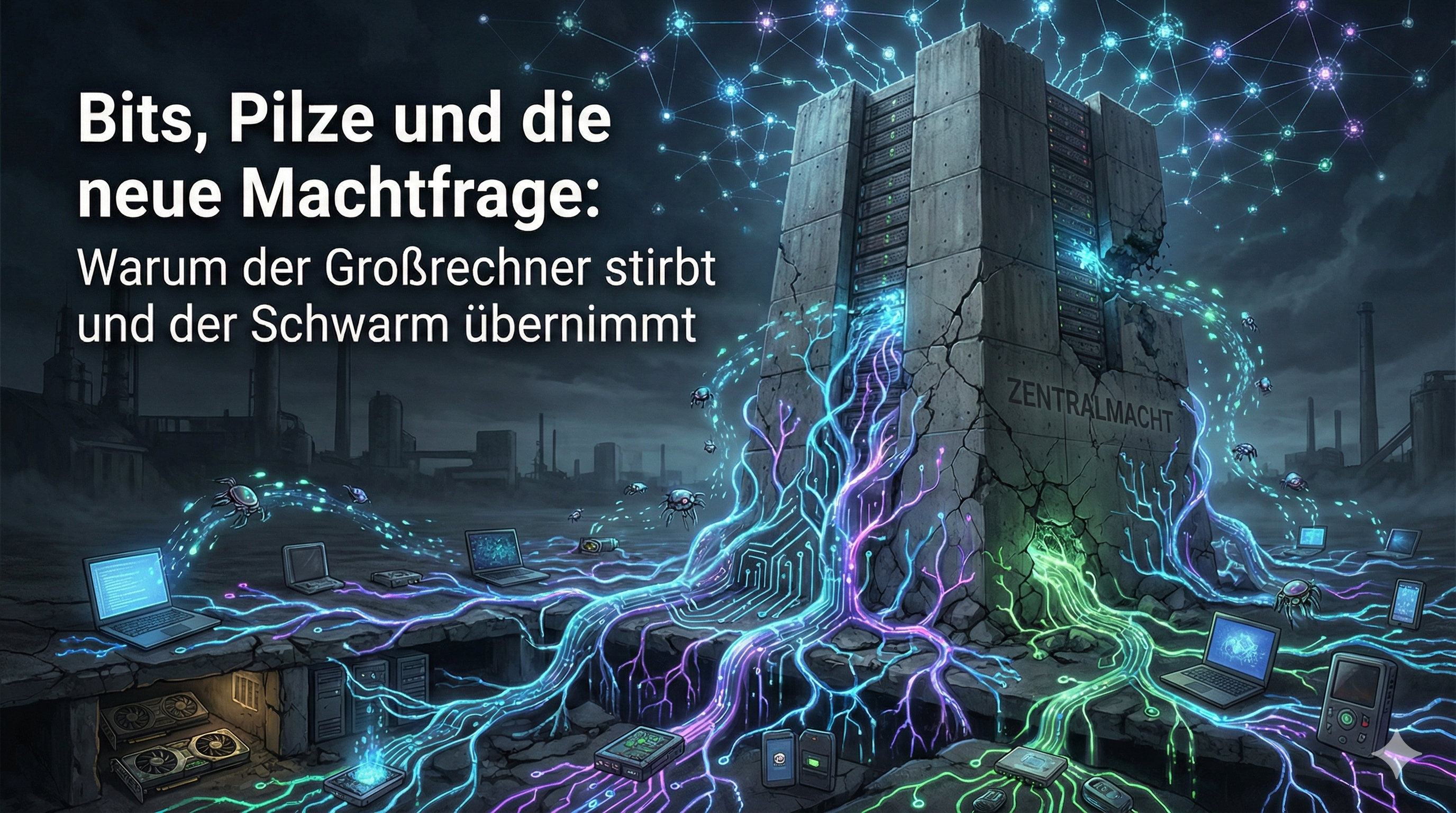 Dezentralisierte KI-Infrastruktur und Schwarmintelligenz